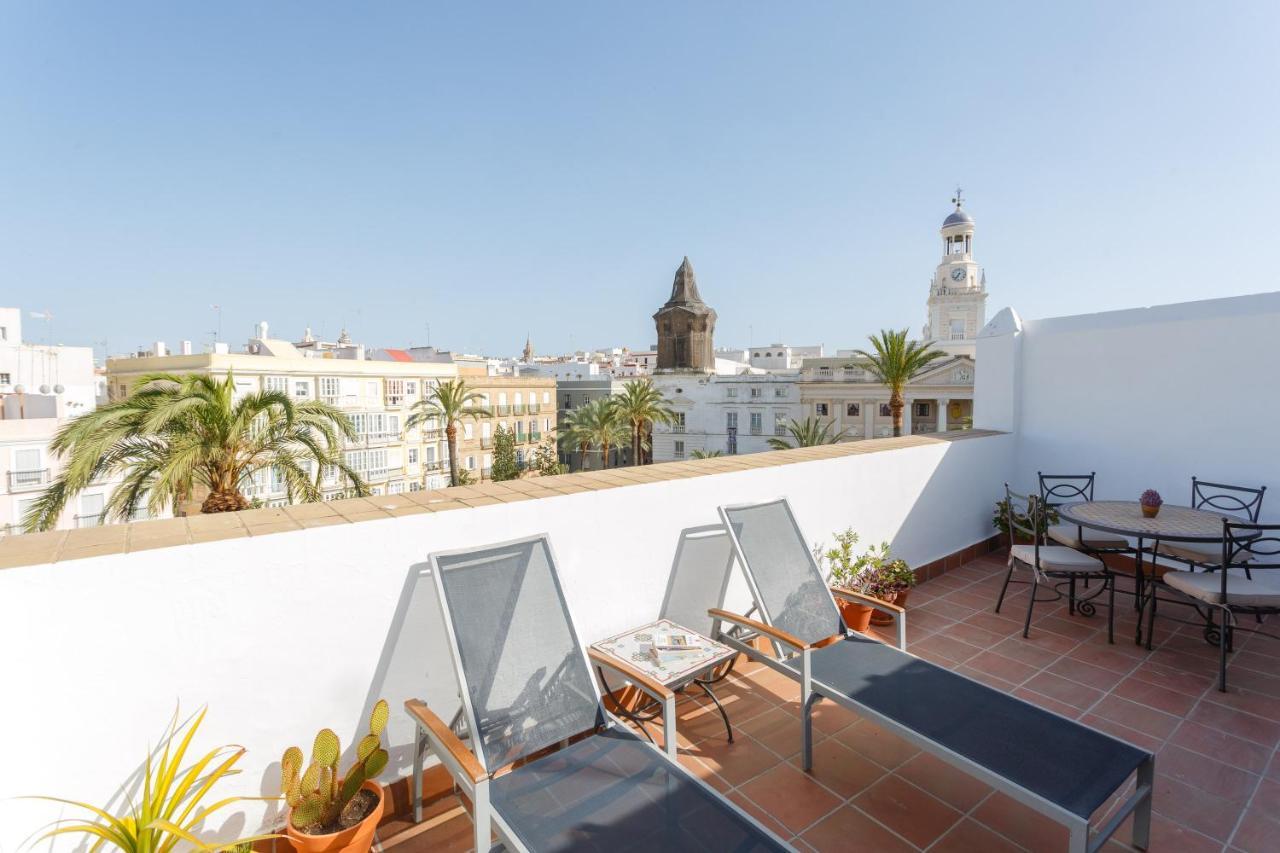 Atico-Solarium City Hall By Cadiz4Rentals Cádis Exterior foto