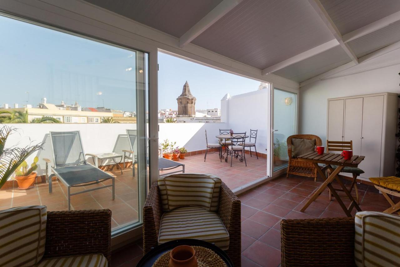 Atico-Solarium City Hall By Cadiz4Rentals Cádis Exterior foto