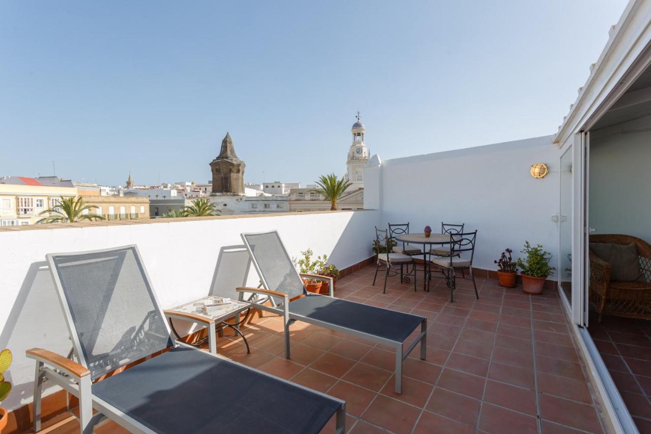 Atico-Solarium City Hall By Cadiz4Rentals Cádis Exterior foto