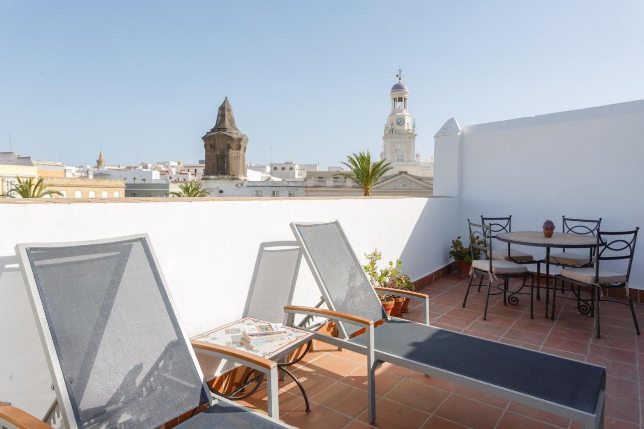 Atico-Solarium City Hall By Cadiz4Rentals Cádis Exterior foto